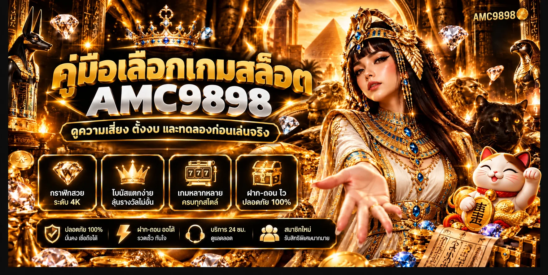 AMC9898 คู่มือเลือกเกมสล็อตสำหรับมือใหม่